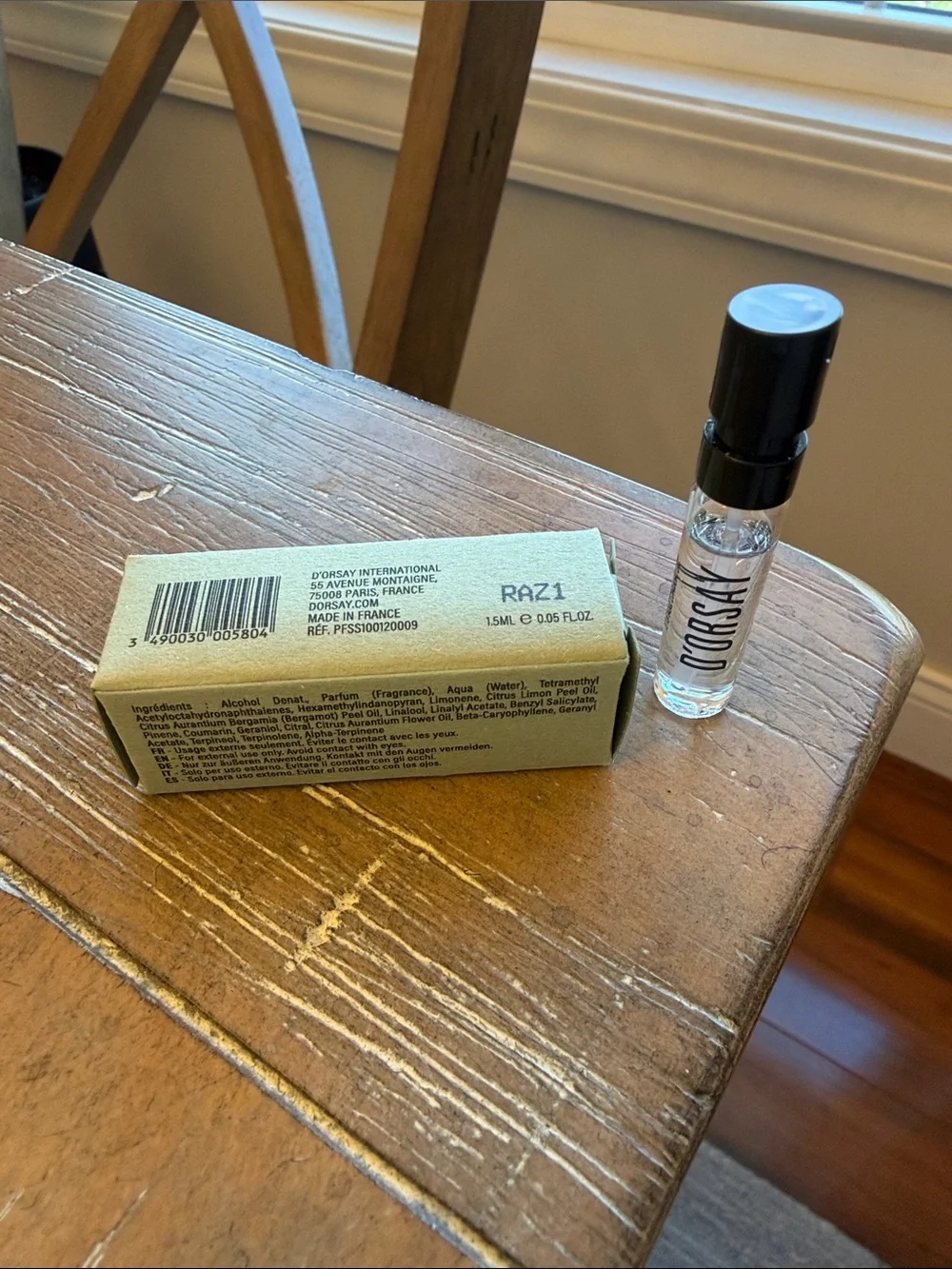 D’Orsay L.B. A Coeur Perdu Sample